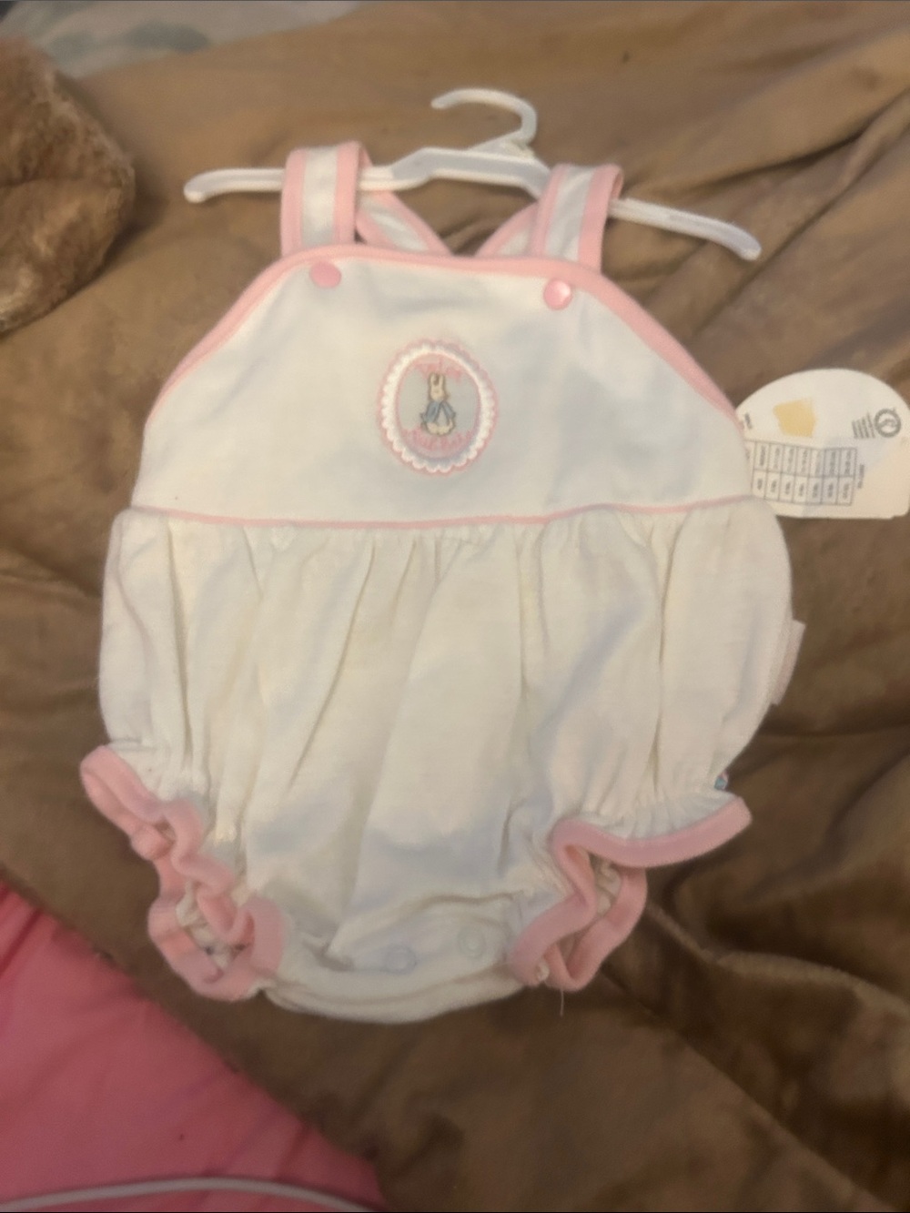 NWT Sz 9 mths Peter rabbit sunsuit vintage